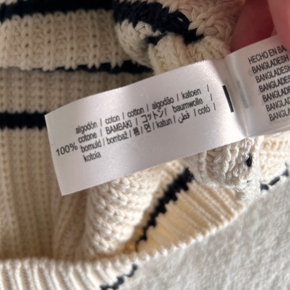 NWT Zara Oversized Knit Polo Sweater - Picture 6 of 10